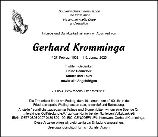 Gerhard Kromminga