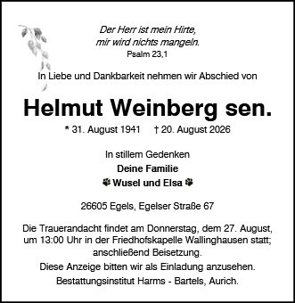 Helmut Weinberg