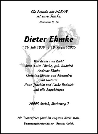 Dieter Ehmke