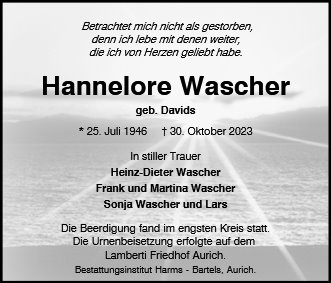 Hannelore Wascher