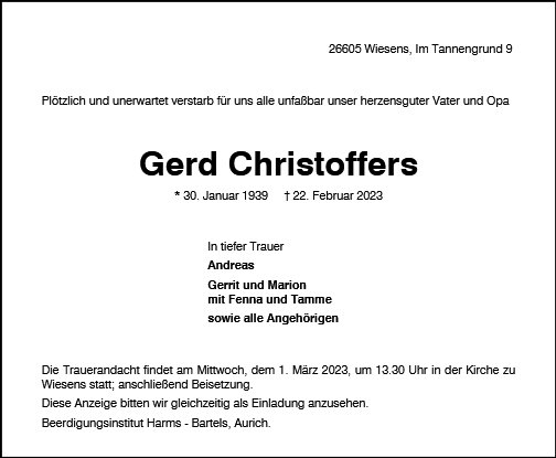 Gerd Christoffers