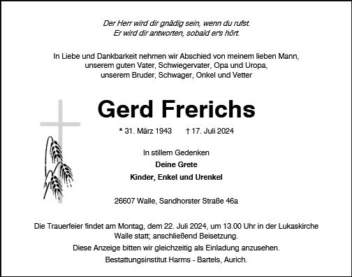 Gerd Frerichs