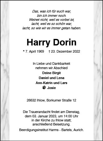 Harry Dorin