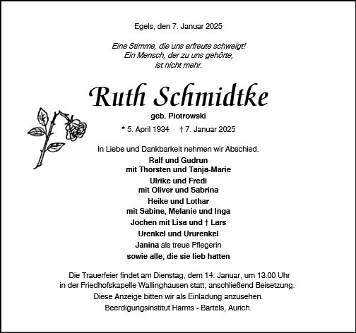 Ruth Schmidtke