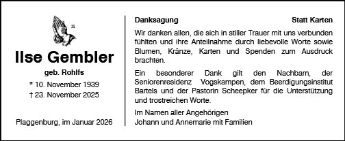 Ilse Gembler