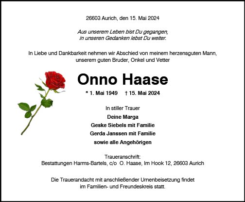 Onno Haase