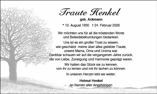 Traute Henkel