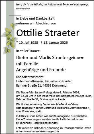 Ottilie Straeter