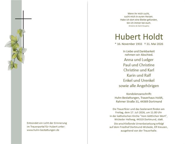 Hubert Holdt