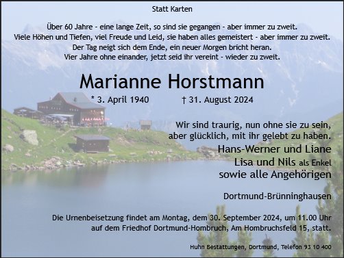 Marianne Horstmann