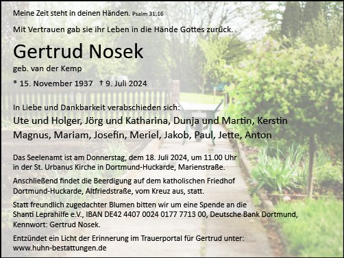 Gertrud Nosek