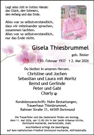 Gisela Thiesbrummel
