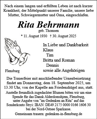 Rita Behrmann