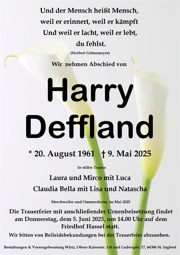 Harald Heinz Deffland