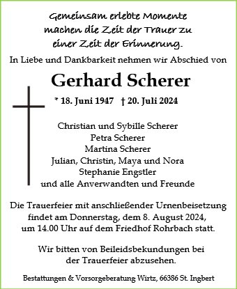 Gerhard Scherer