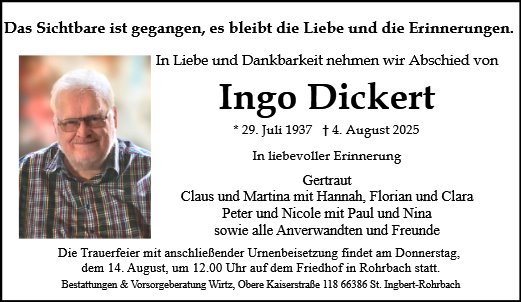 Ingo Dickert