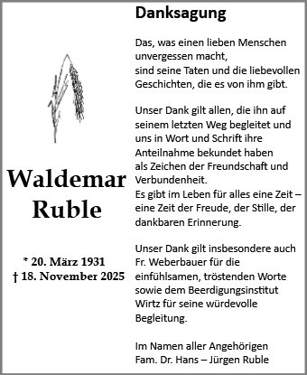 Waldemar Ruble