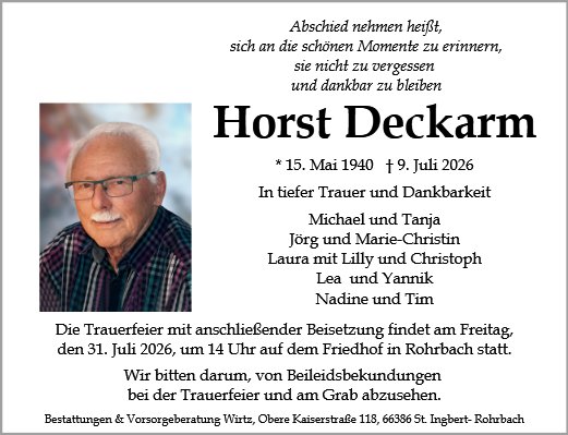 Horst Deckarm