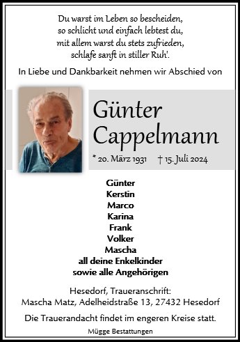 Günter Cappelmann