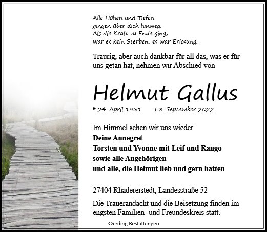 Helmut Gallus