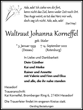 Waltraut Korneffel