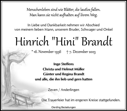 Hinrich Brandt