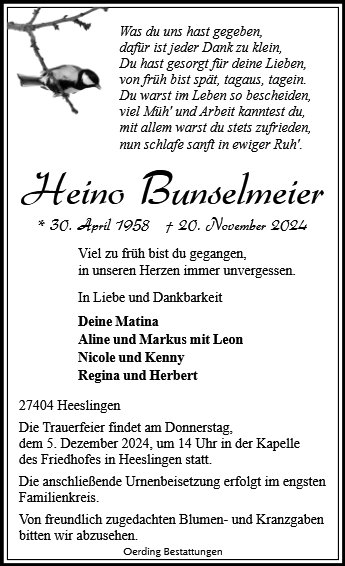 Heino Bunselmeier