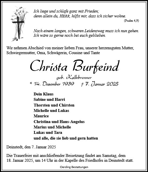 Christa Burfeind