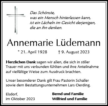 Annemarie Lüdemann