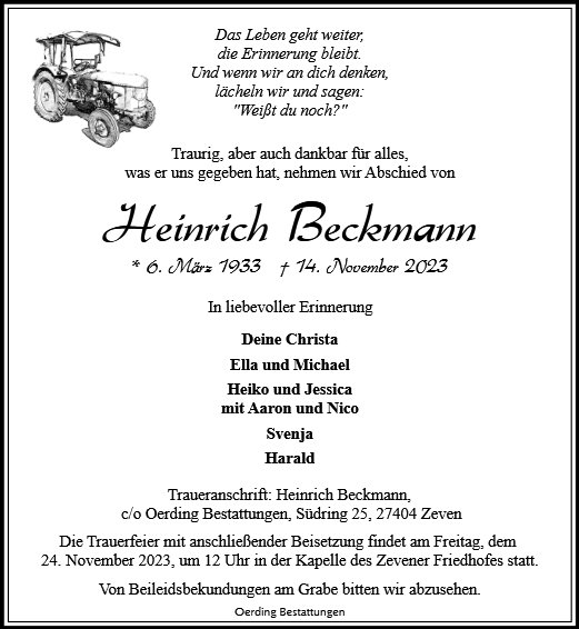 Heinrich Beckmann