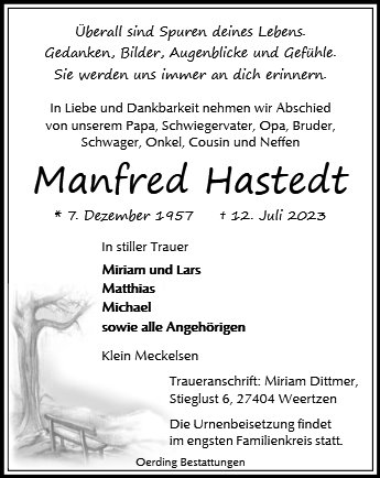 Manfred Hastedt