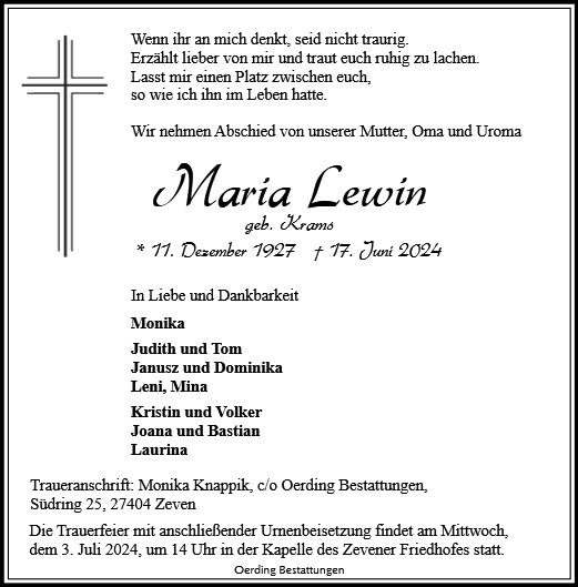 Maria Lewin