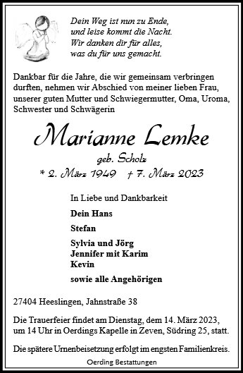 Marianne Lemke