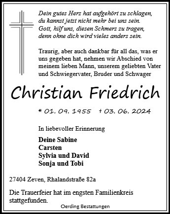 Christian Friedrich