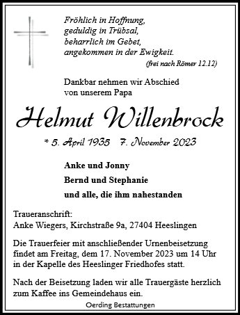 Helmut Willenbrock