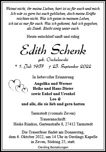 Edith Schenk