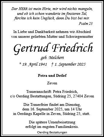 Gertrud Friedrich