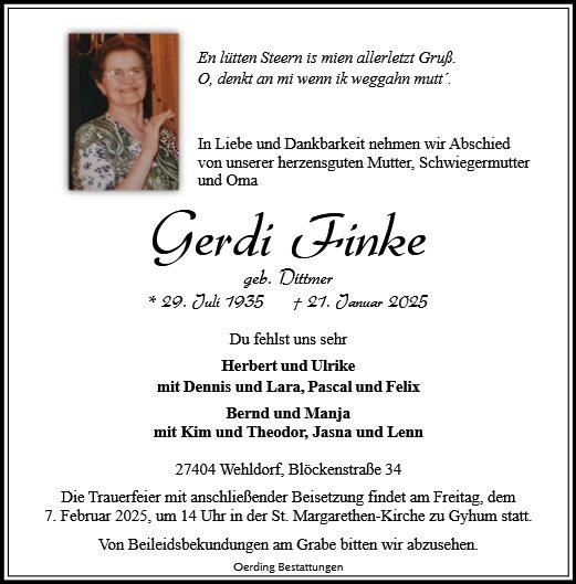 Gerdi Finke