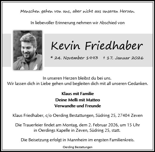 Kevin Friedhaber
