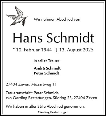 Hans Schmidt