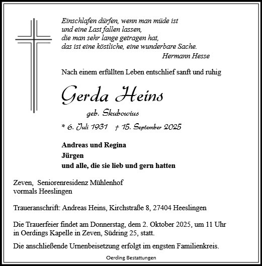 Gerda Heins