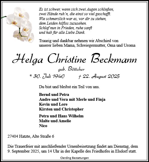 Helga Beckmann
