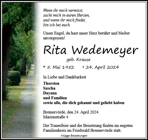 Rita Wedemeyer
