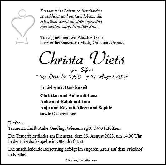 Christa Katharina Viets