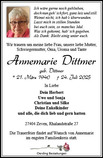 Annemarie Dittmer