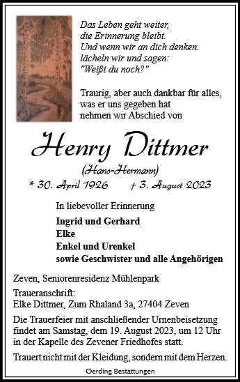 Henry Dittmer