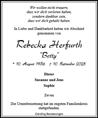 Rebecka Herfurth