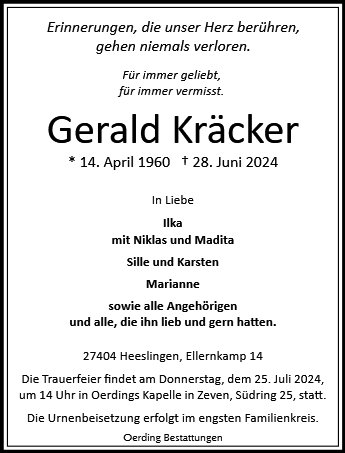 Gerald Kräcker