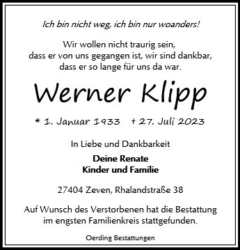 Werner Klipp
