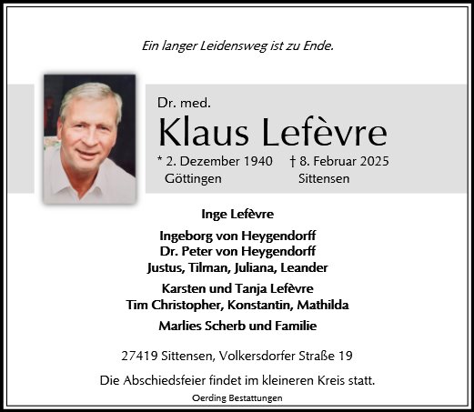 Klaus Lefèvre